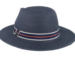 Traveller Toyo Dusty Navy Straw Hat - Lierys