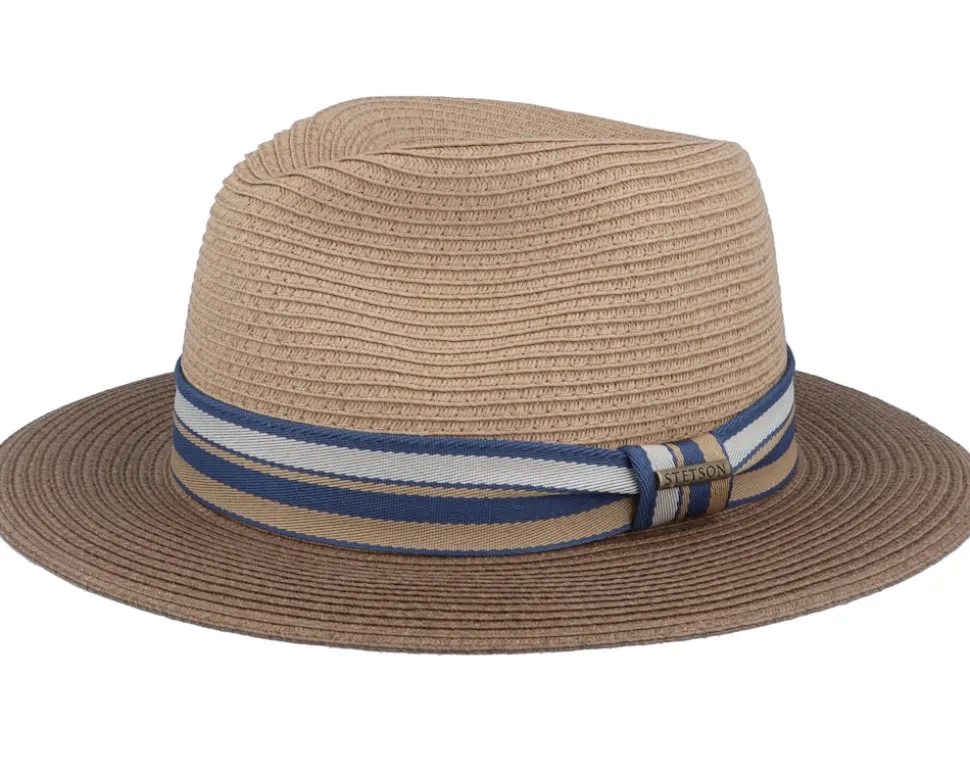Traveller Toyo Khaki Straw Hat - Stetson