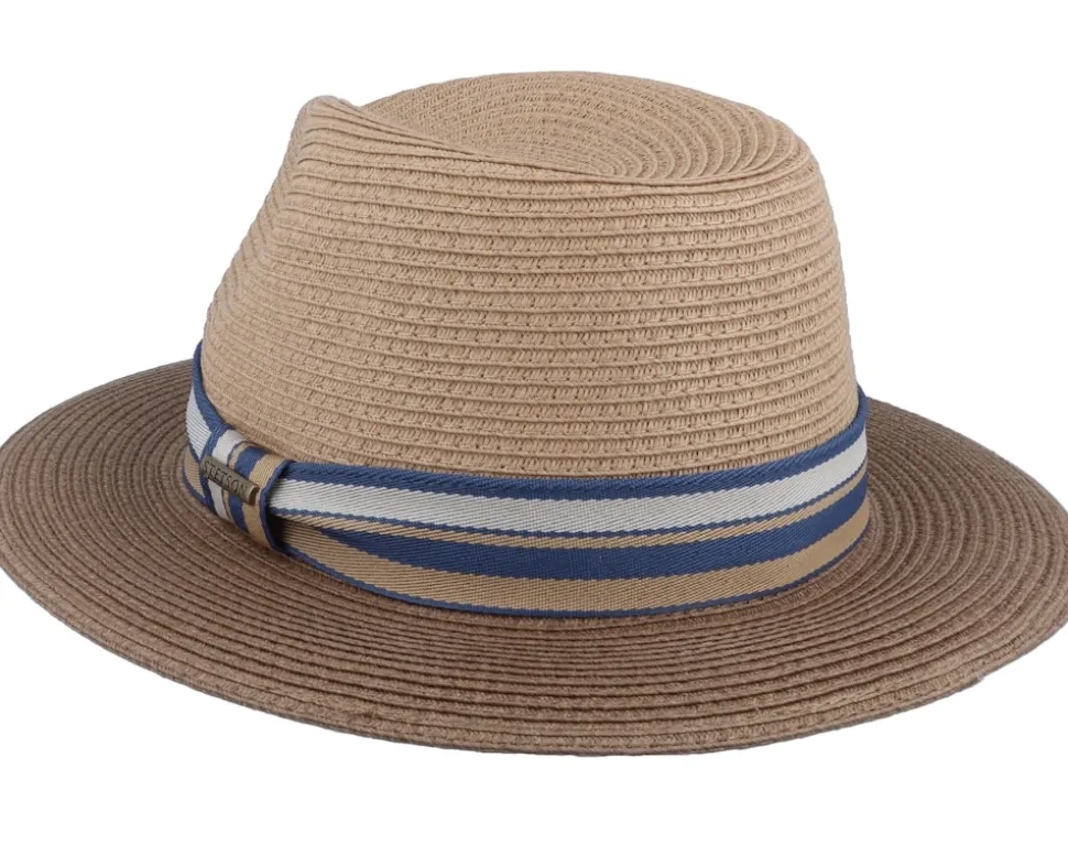 Traveller Toyo Khaki Straw Hat - Stetson
