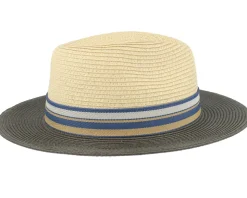 Traveller Toyo Olive/Beige Straw Hat - Stetson