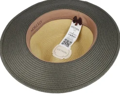 Traveller Toyo Olive/Beige Straw Hat - Stetson