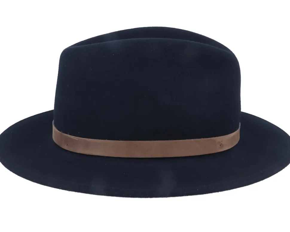 Traveller Vitafelt Black Fedora - Stetson