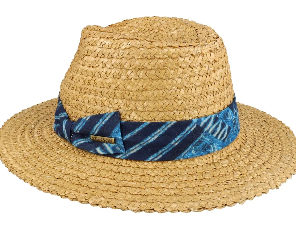 Traveller Wheat Brown Straw Hat - Stetson