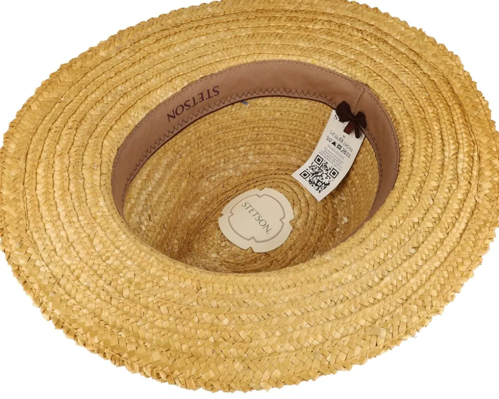 Traveller Wheat Brown Straw Hat - Stetson