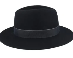 Traveller Woolfelt Black Fedora - Stetson