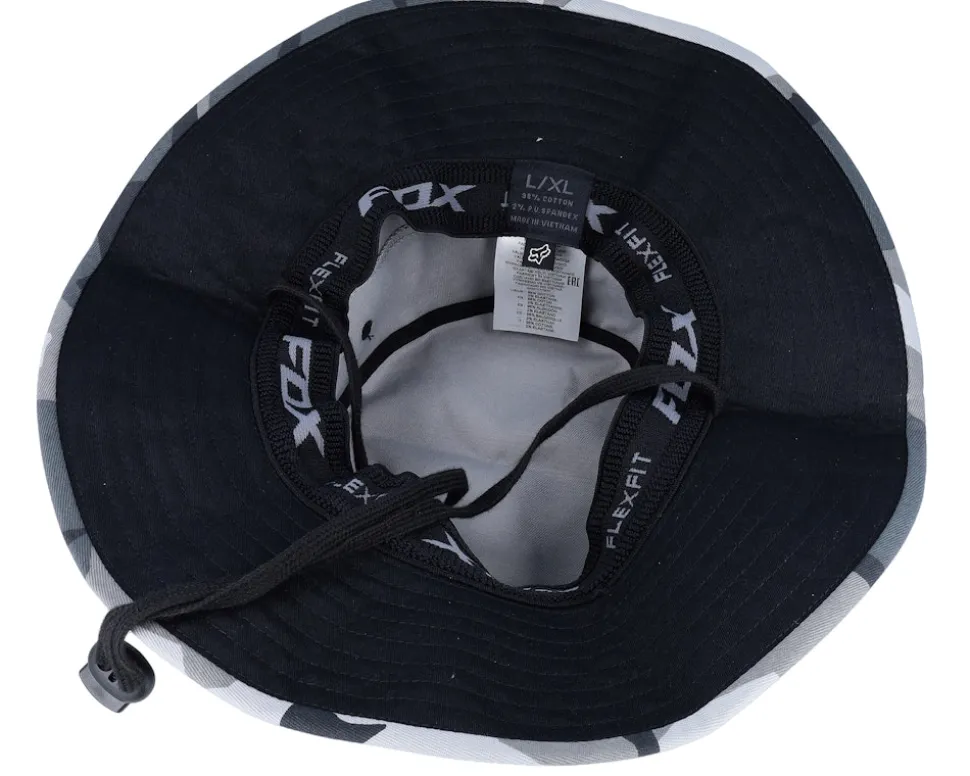Traverse 1 Hat Black Camo Bucket - Fox