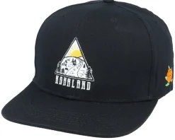 Triangle Black Snapback - SQRTN