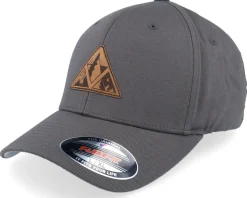 Triangle Shape Mountain Patch Dark Grey Flexfit - Wild Spirit