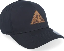 Triangle Shape Mountain Patch Black Flexfit - Wild Spirit