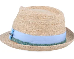 Trilby Raffia Natural Straw Hat - Stetson