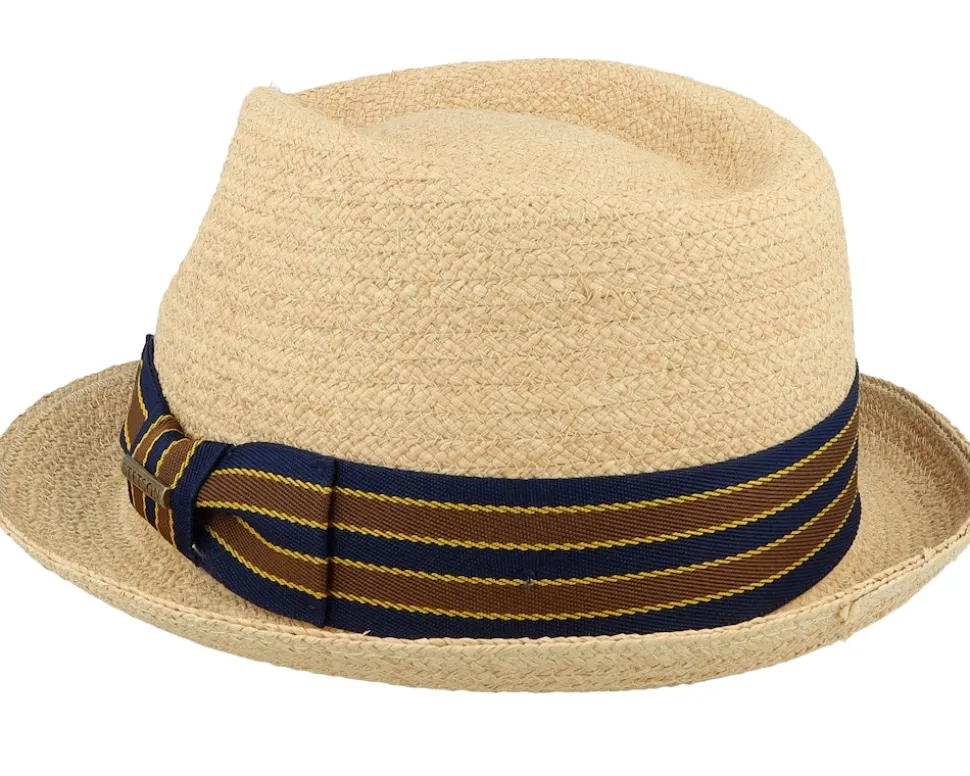 Trilby Raffia Natural Straw Hat - Stetson