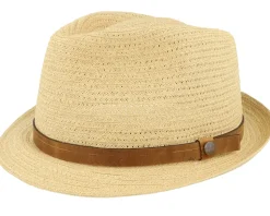 Trilby Toyo Beige Straw Hat - Lierys