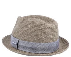 Trilby Toyo Khaki Straw Hat - Stetson