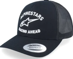 Triple Hat Black/Black/White Trucker - Alpinestars