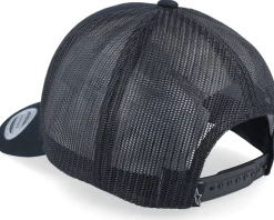 Triple Hat Black/Black/White Trucker - Alpinestars