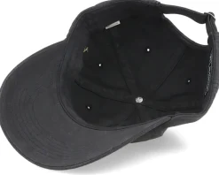 Trippy Smiley Washed Black Dad Cap - Lucid Smile