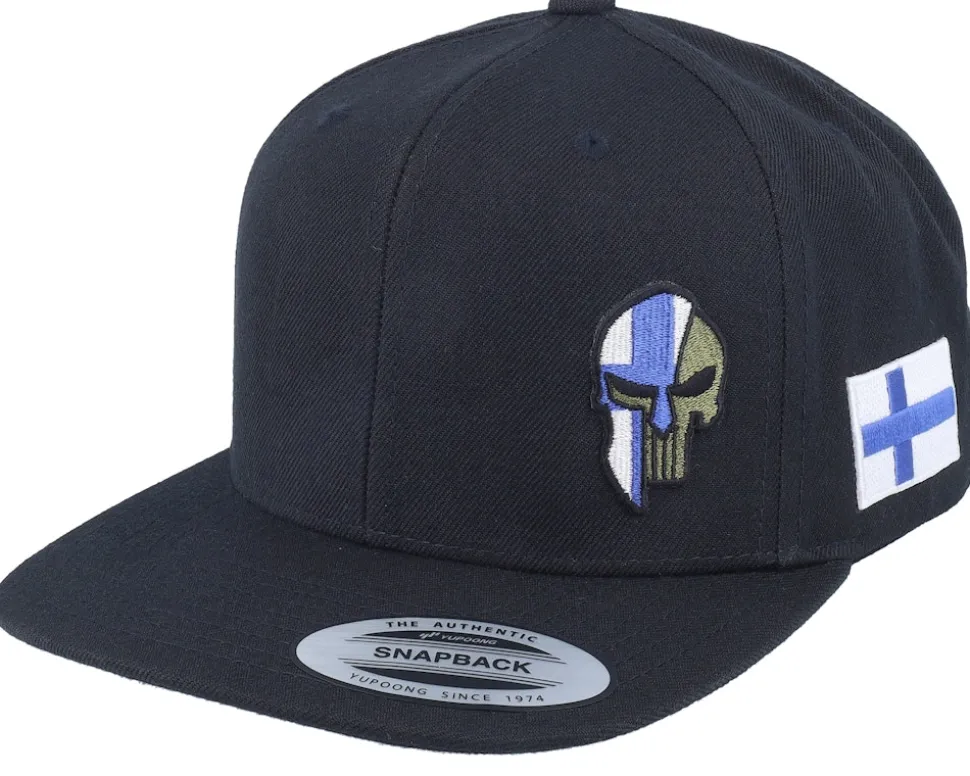 Türkiye Army Skull Black Snapback - Army Head