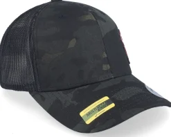 Türkiye Army Skull Multicam Black Trucker - Army Head
