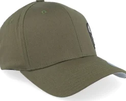 Türkiye Army Skull Olive Wooly Combed Flexfit - Army Head