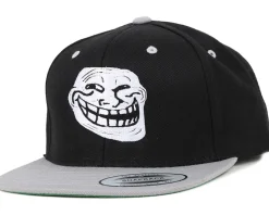Trollface Black/White Snapback - Iconic
