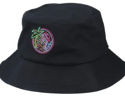 Tropical Alien Invasion Black Bucket - Iconic