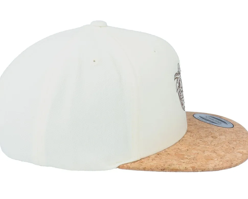 Tropical Alien Invasion Natural/Cork Snapback - Iconic