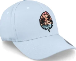 Tropical Leaf Summer Carolina Blue Flexfit - Iconic