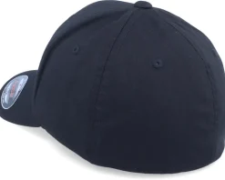 Trout Applique Patch Black Flexfit - Skillfish