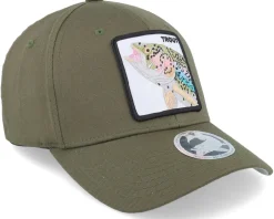 Trout Pro Fishing Wooly Combed Olive Flexfit - Skillfish