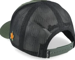 Troutin Cap Olive/Black A-Frame Trucker - SQRTN