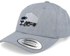 Truck Container Heather Grey Adjustable - Kiddo Cap