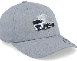 Truck Container Heather Grey Adjustable - Kiddo Cap