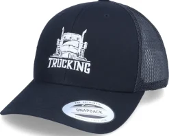 Trucking Retro Black Trucker - Iconic