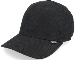 Truefit Corduroy Black Dad Cap - Djinns
