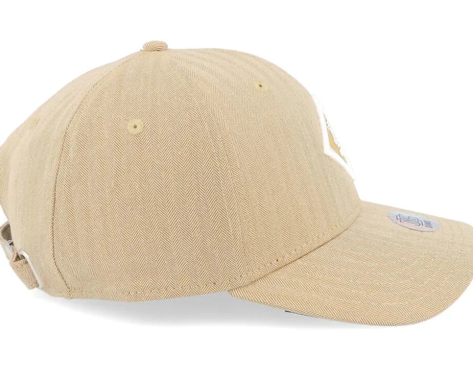 Truefit Fine Herringsbone Camel Adjustable - Djinns