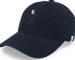 Tulip Washed Cotton Black Mom Cap - Wei