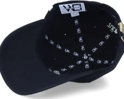 Tulip Washed Cotton Black Mom Cap - Wei