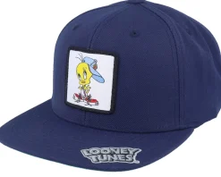 Tweety With Cap Navy Snapback - Looney Tunes