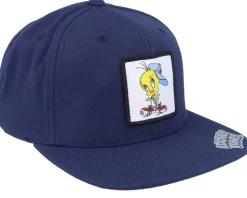 Tweety With Cap Navy Snapback - Looney Tunes