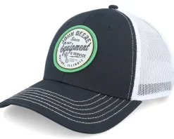 Twill & Sport Mesh White/Black Trucker - John Deere