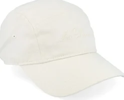 Twill Crew Cap Ivory 5-Panel - Les Deux