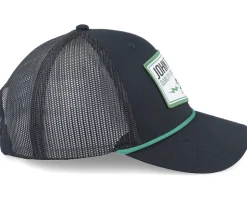 Twill Mesh Back Black Trucker - John Deere