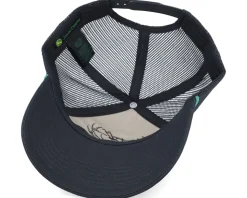 Twill Mesh Back Black Trucker - John Deere
