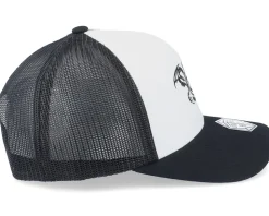 Twin S Retro White/Black/White Trucker - Critiql Hit