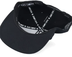 Two Faced Black W Patch Snapback - Black Clover