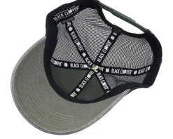 Two Tone Vintage 32 Black/Army Green Trucker - Black Clover