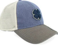 Two Tone Vintage 33 Navy/Stone Trucker - Black Clover