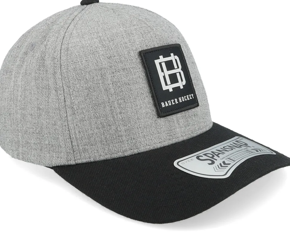 Twotone Hat Sr Black/Grey A-Frame Adjustable - Bauer