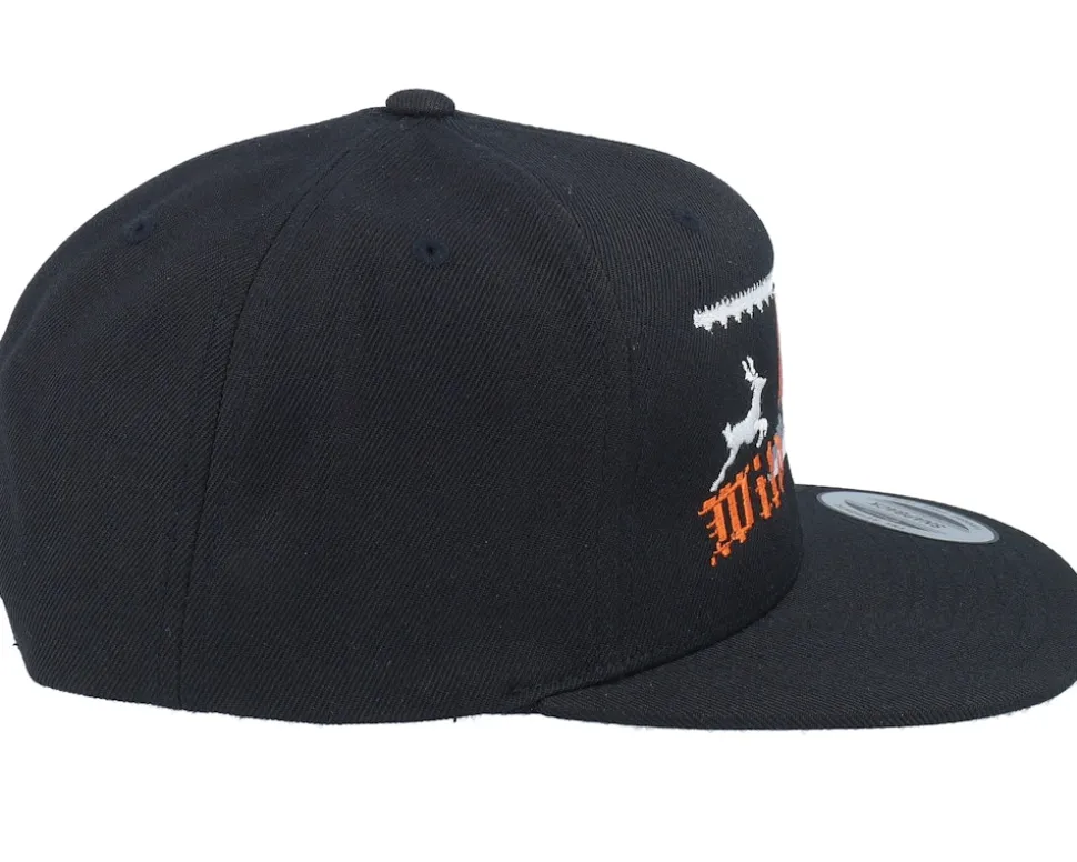 Ugly Christmas Logo Black Snapback - Ho-Ho-Hats