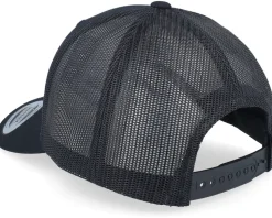 Ugly Christmas Logo Black Trucker - Ho-Ho-Hats